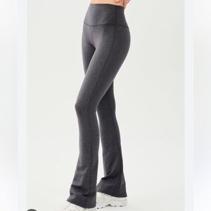 Splits 59 Gray Flare Leggings